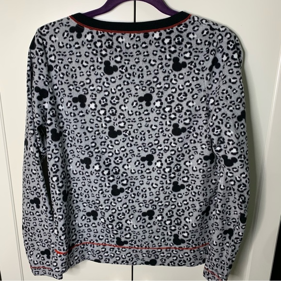 Live Love Disney Mickey Mouse Fleece Pajama Top - Picture 7 of 12